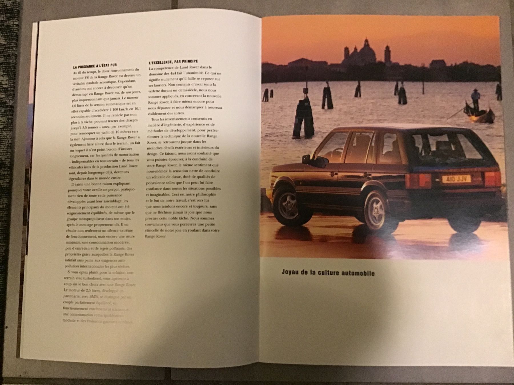 Rover Documenti: Range Rover Verkaufsprospekt 36 S. 1995 – Usato da Scherzingen venduto da Starseller62 3