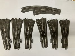 Märklin C Geleise 7 x Weichen