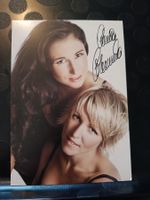 Anita & Alexandra Hofmann - handsignierte Autogrammkarte