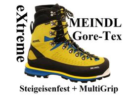 42 NEU 500Fr Meindl Wanderstiefel Gore-Tex Steigeisen