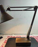 Vintage Schreibtischlampe / Gelenklampe – Braun