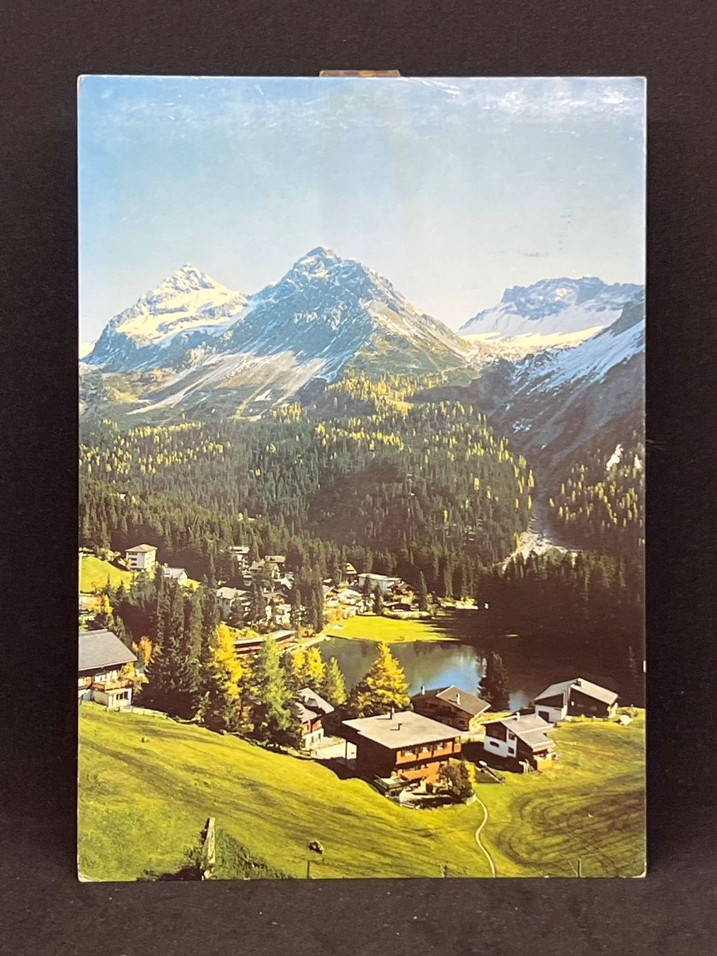 Cartoline postali: Arosa, Untersee mit Furkahörner – Usato da Widnau venduto da Brusi9