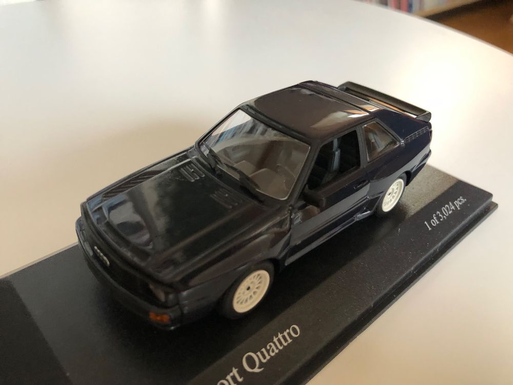 Minichamps Audi Sport Quattro 1984 - Weißes Sammler-Modellauto Im Maßstab 1:43 | Limited Edition