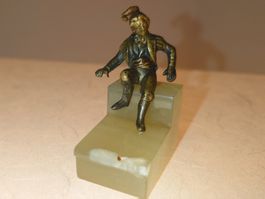 Antike Wiener Miniature - Bronze um 1900. Franz X. Bergmann