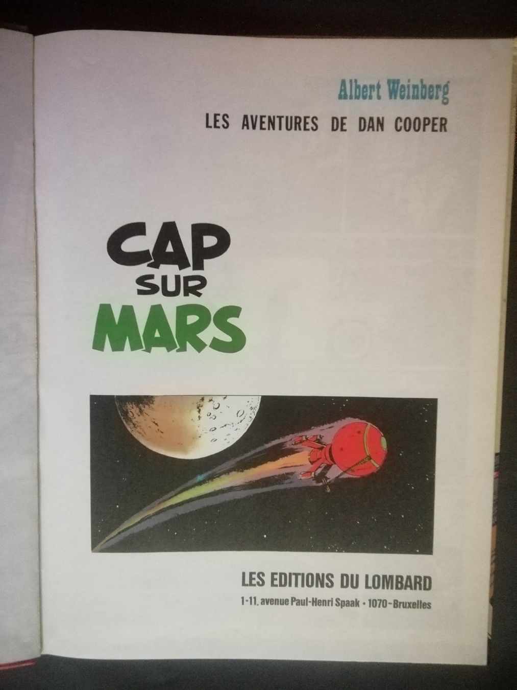 Comics: BD Aventures de Dan Cooper: Cap sur Mars, édition rare! – Gebraucht aus Commugny von Juliemimi 2