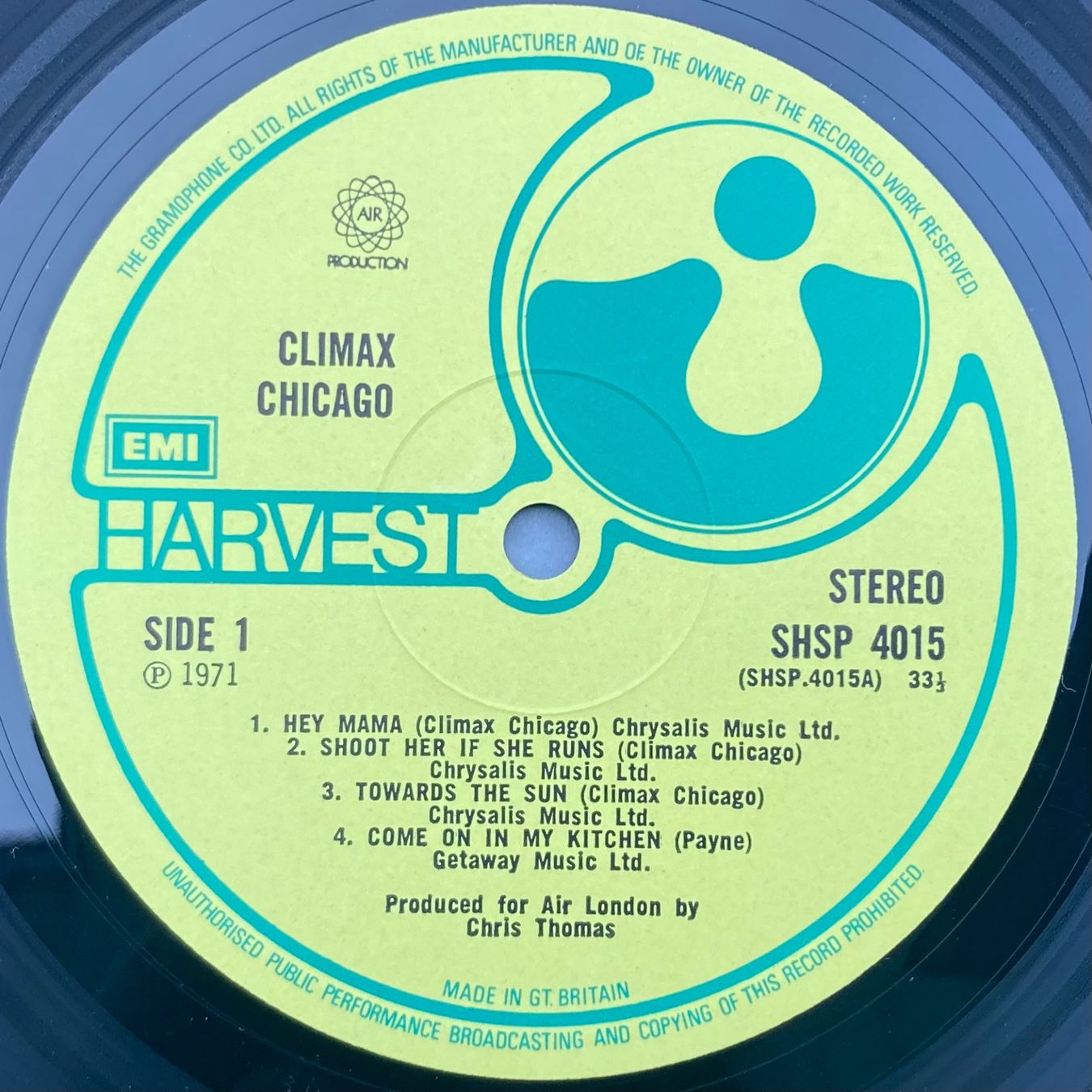 Schallplatten: CLIMAX BLUES BAND - TIGHTLY KNIT – Gebraucht aus Poliez-Pittet von Newtown-Records 3