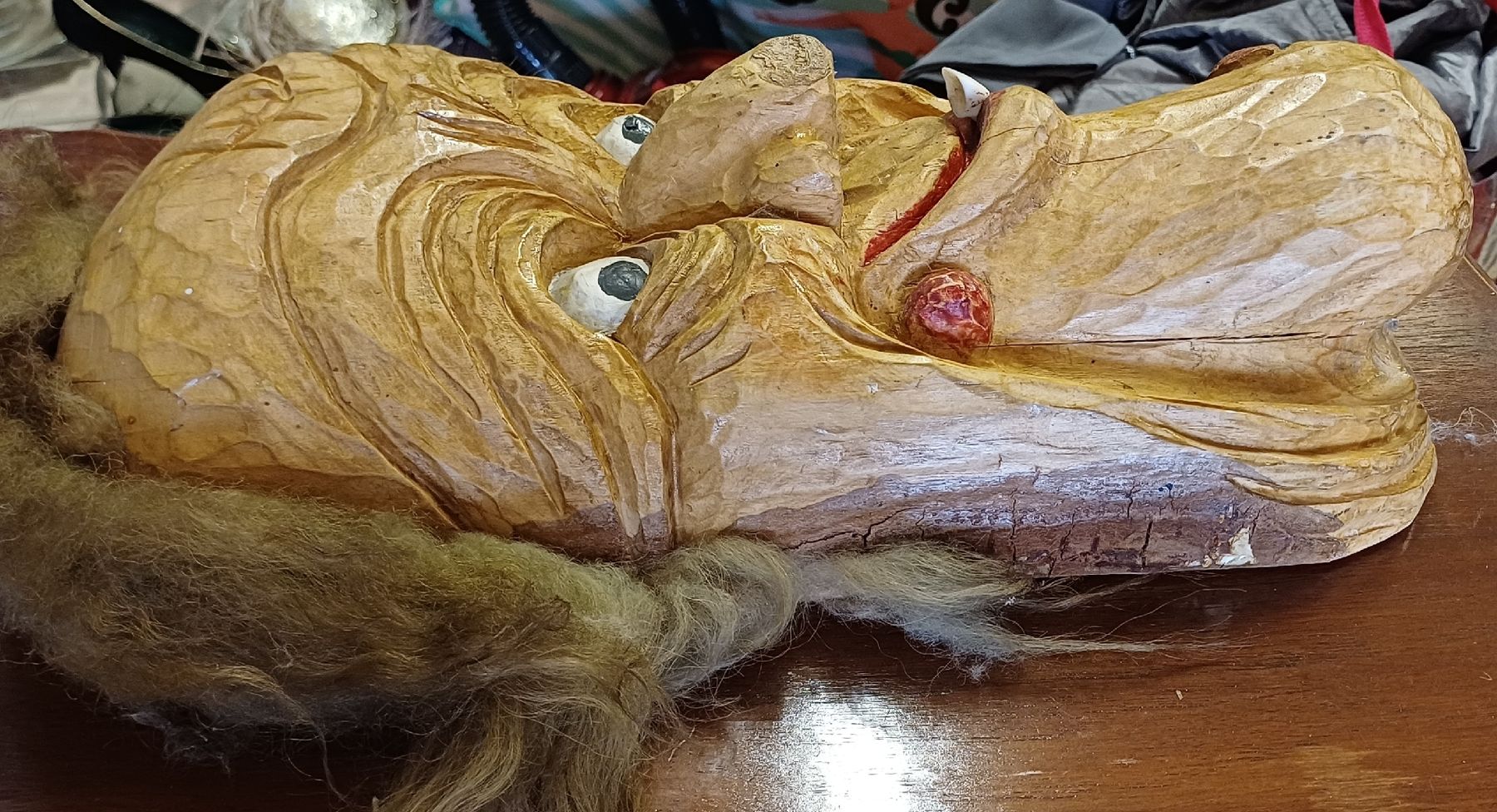Maschere: Holzmaske – Usato da Merenschwand venduto da Brockinell 1