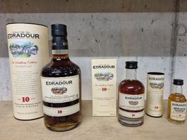 Edradour 10 Jahre 3er Set  700ml / 200ml / 50ml