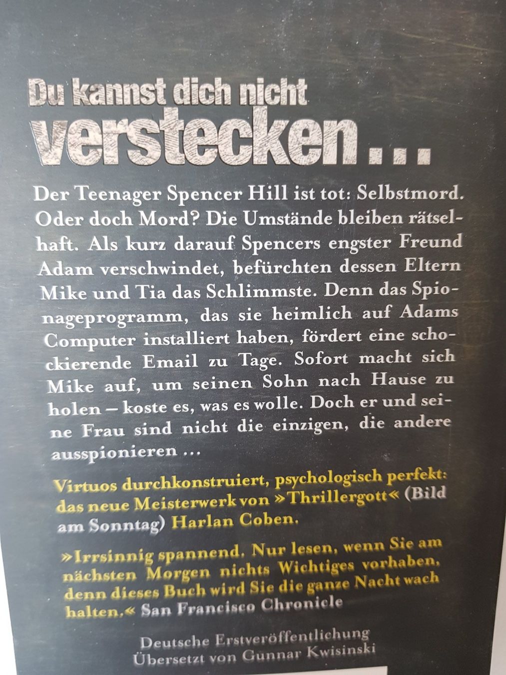 Libri: Sie sehen dich von Harlan Coben – Usato da Klosters venduto da Riva123 1