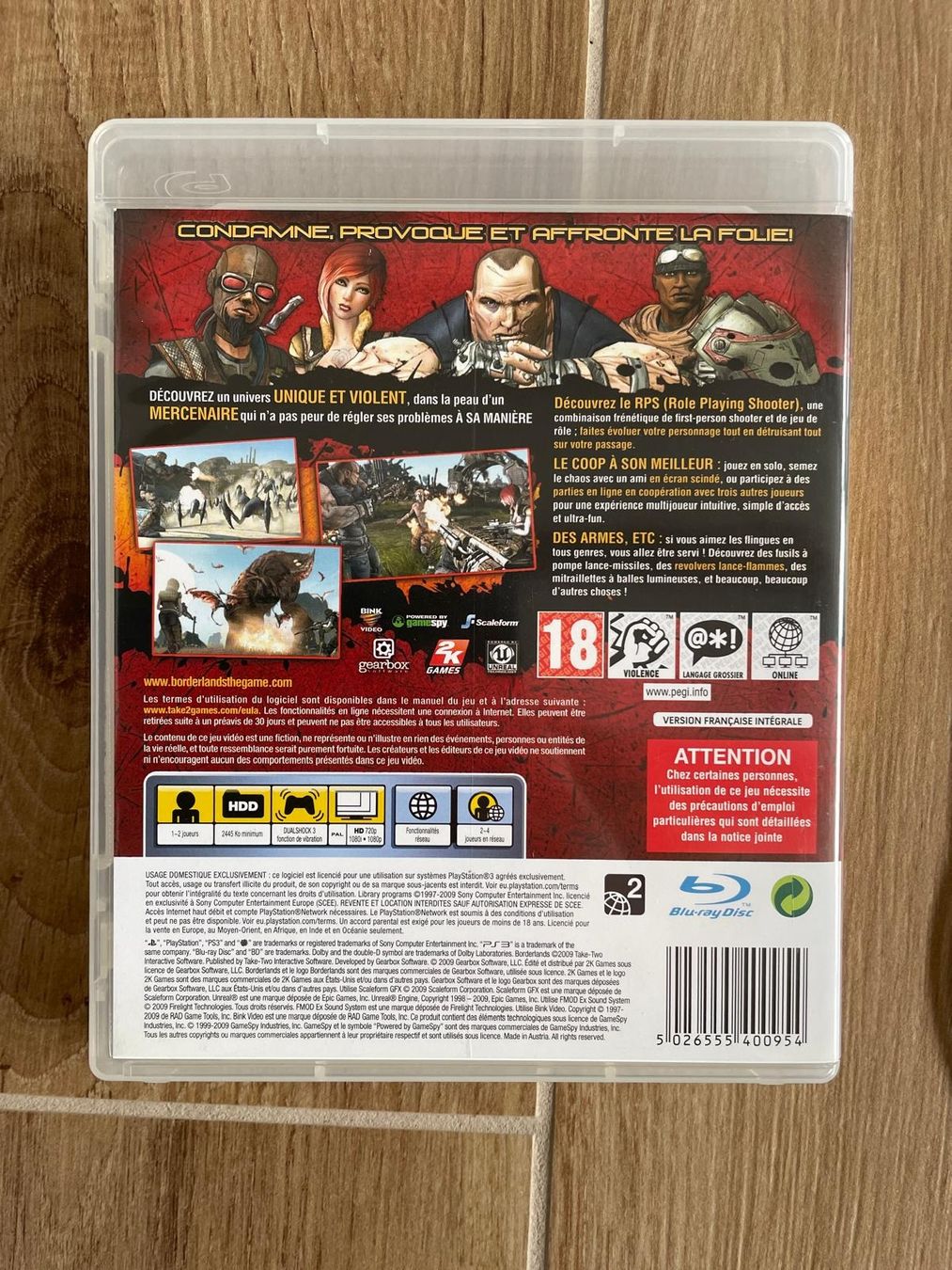 Giochi: Borderlands PS3 - Jeu complet – Usato da Lonay venduto da steve.paquier 1