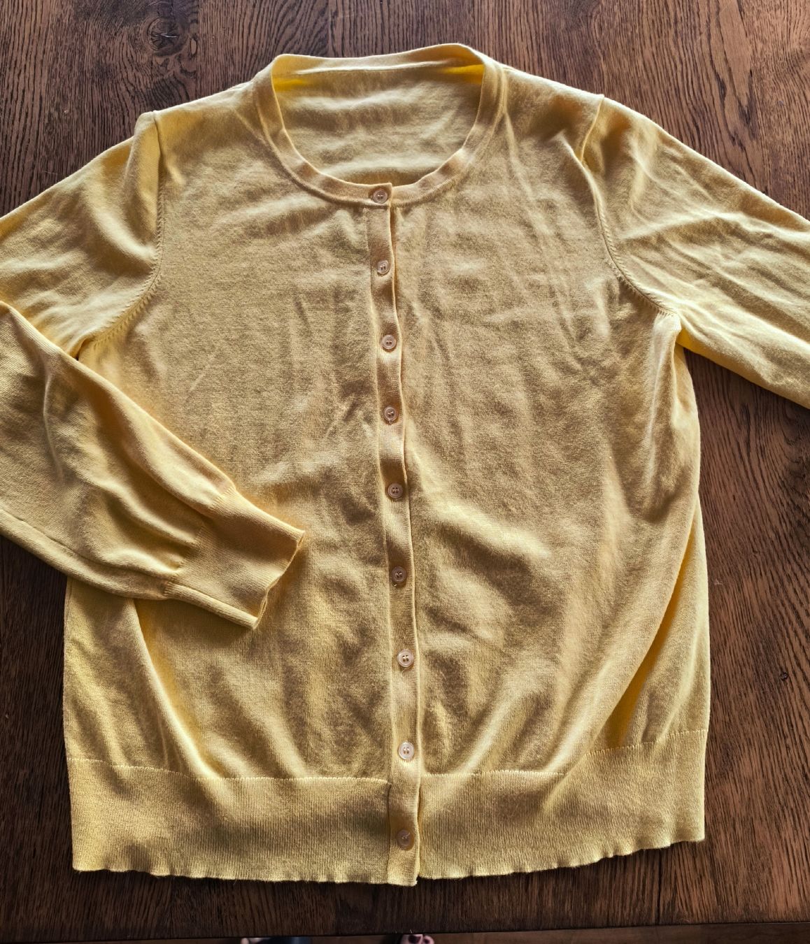 Giacche: Bananengelbe Strickjacke,XL – Nuovo (secondo la descrizione) da Schaffhausen venduto da gab_v5qf
