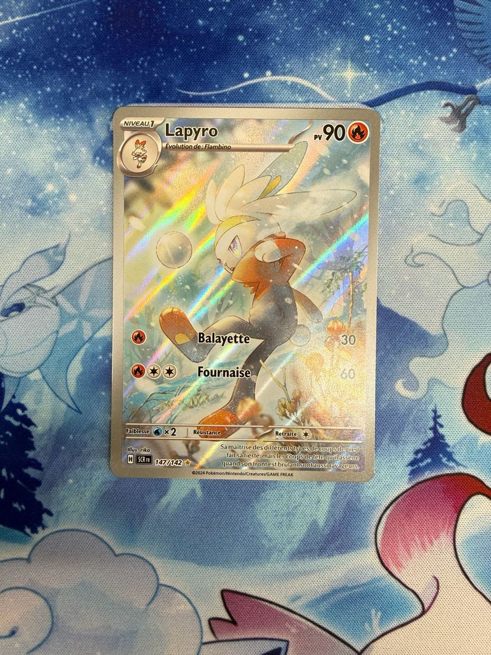 Pokémon Carte collezionabili: Lapyro AR - SCR 147 FR – Nuovo (secondo la descrizione) da Courgenay venduto da ScamBoxOff