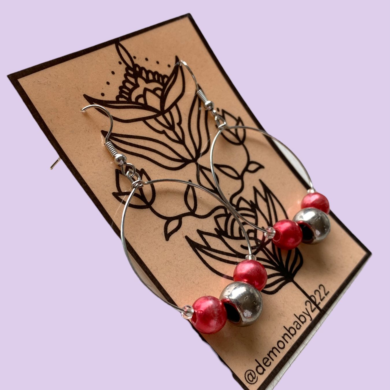 Orecchini pendenti & Orecchini a lobo: “Fred” earrings – Nuovo (secondo la descrizione) da Basel venduto da demonbaby2222 3