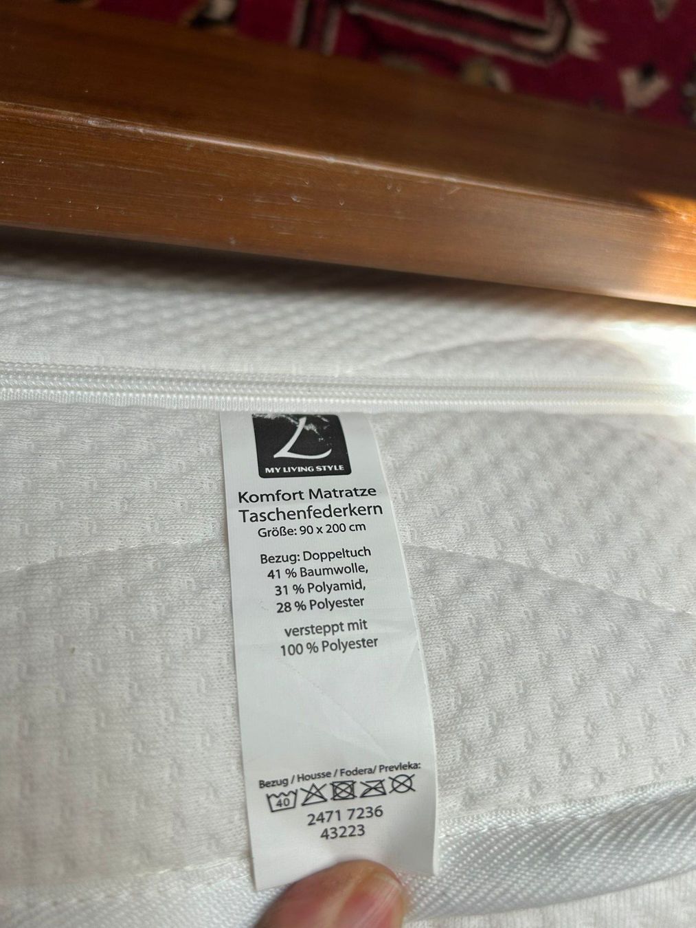 Betten: Einzelbett von IKEA (zerlegt) – Gebraucht aus Untersiggenthal von Pitsidia 2
