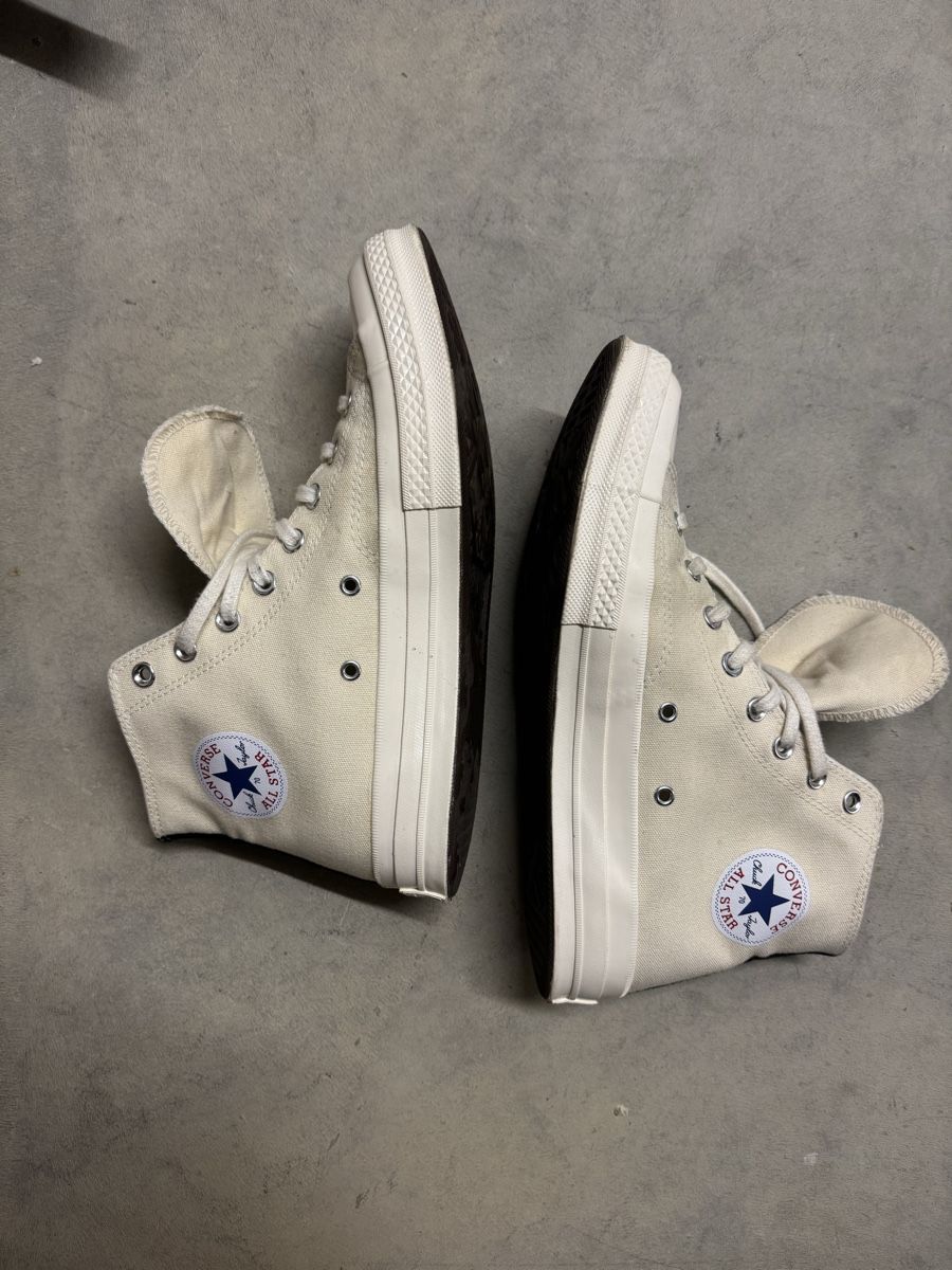Comme Des Garcons Scarpe da uomo: Comme des Garçons Converse Chucks Gr. 44 – Nuovo (secondo la descrizione) da Langenthal venduto da paxcal 7