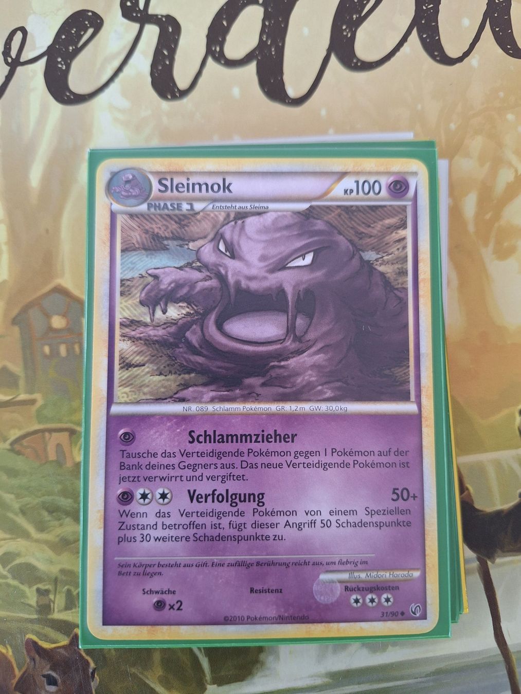 Pokémon Carte collezionabili: Sleimok - Heartgold Soulsilver – Usato da Altstätten SG venduto da GGsGameshop