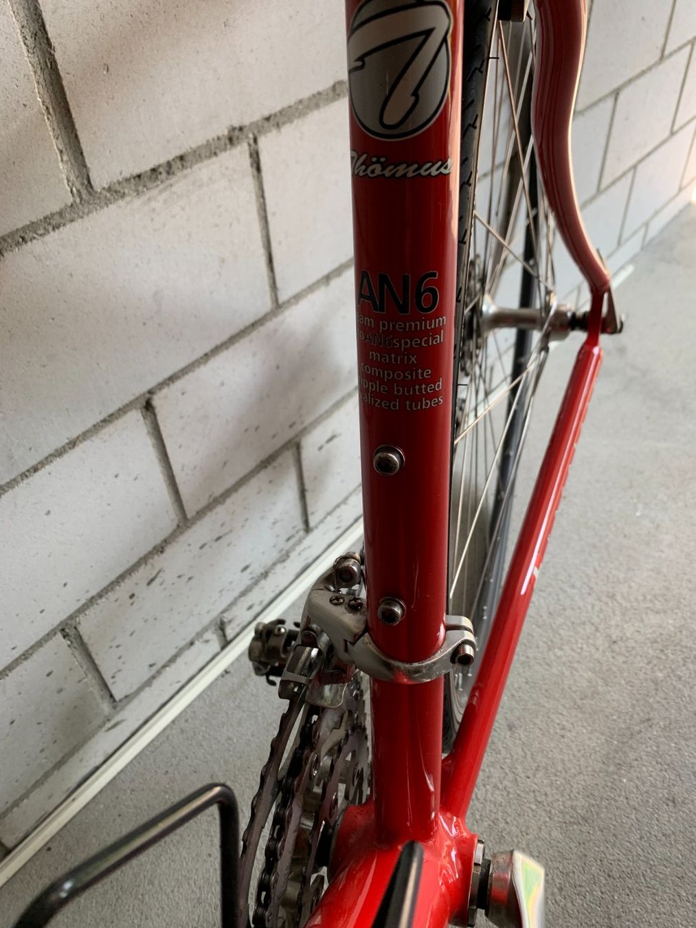 Thömus Biciclette: Thömus Sliker Team Medium rot – Nuovo (secondo la descrizione) da Biglen venduto da Buffly 3