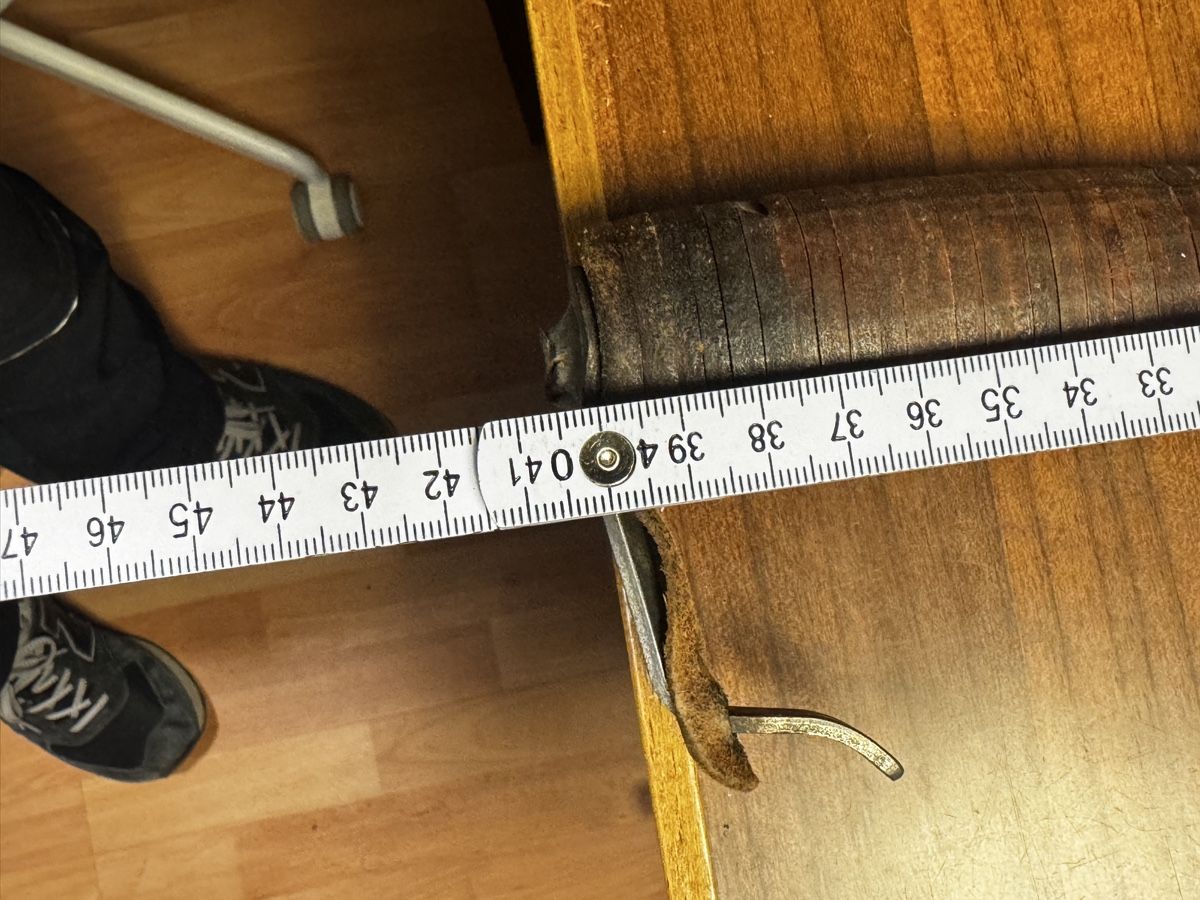 Posate: Antike Hippe / Rebmesser / Gartenmesser mit Holzgriff – Usato da Schlieren venduto da Eldi84 4