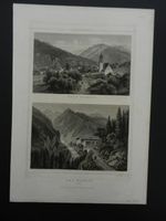 Dorf und Bad Fideris von Rhobock