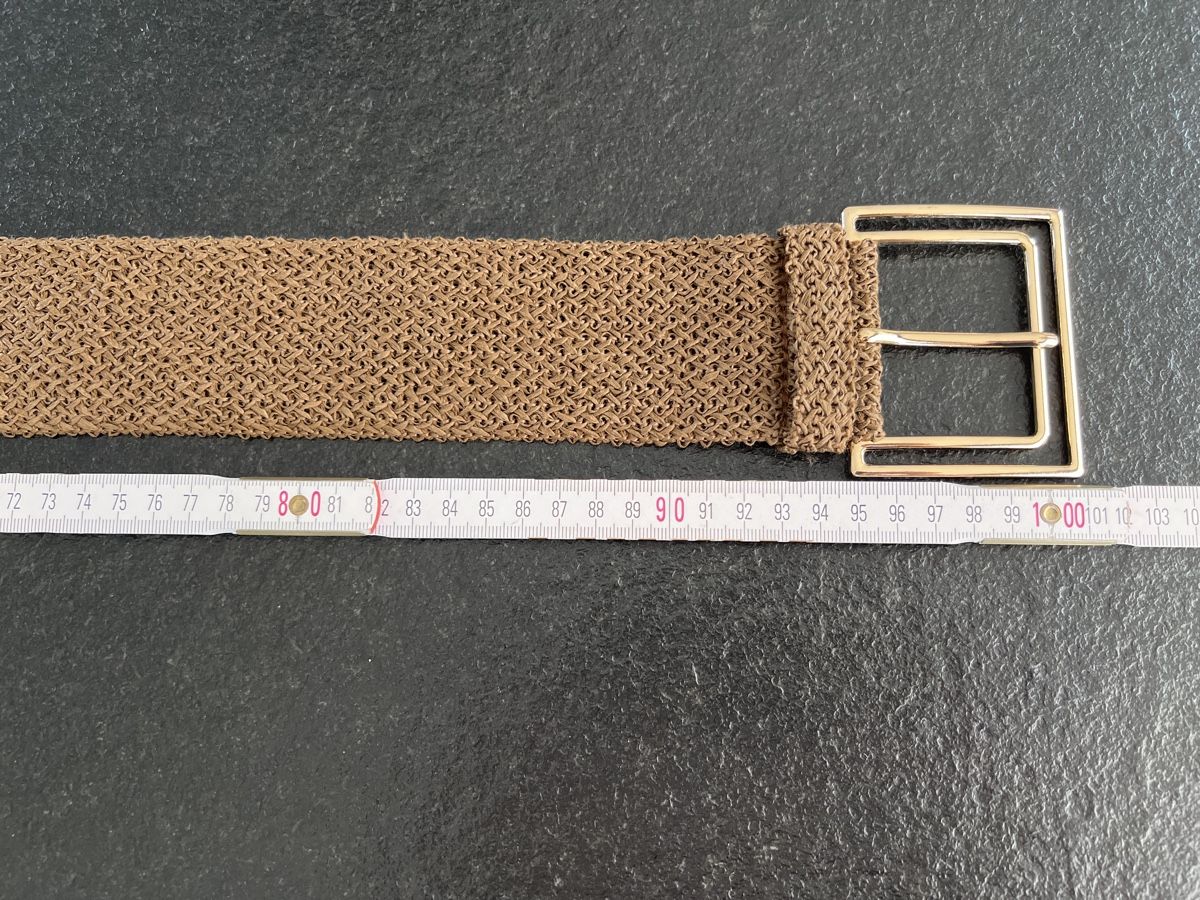 Cinture: Stoffgürtel Gr. S/M, 85/90 Hellbraun/Camel – Nuovo (secondo la descrizione) da HORGEN venduto da vladibarca10 5