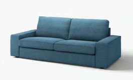 IKEA KIVIK 3er-Sofa, Tallmyra blau (Sofa, Divano)