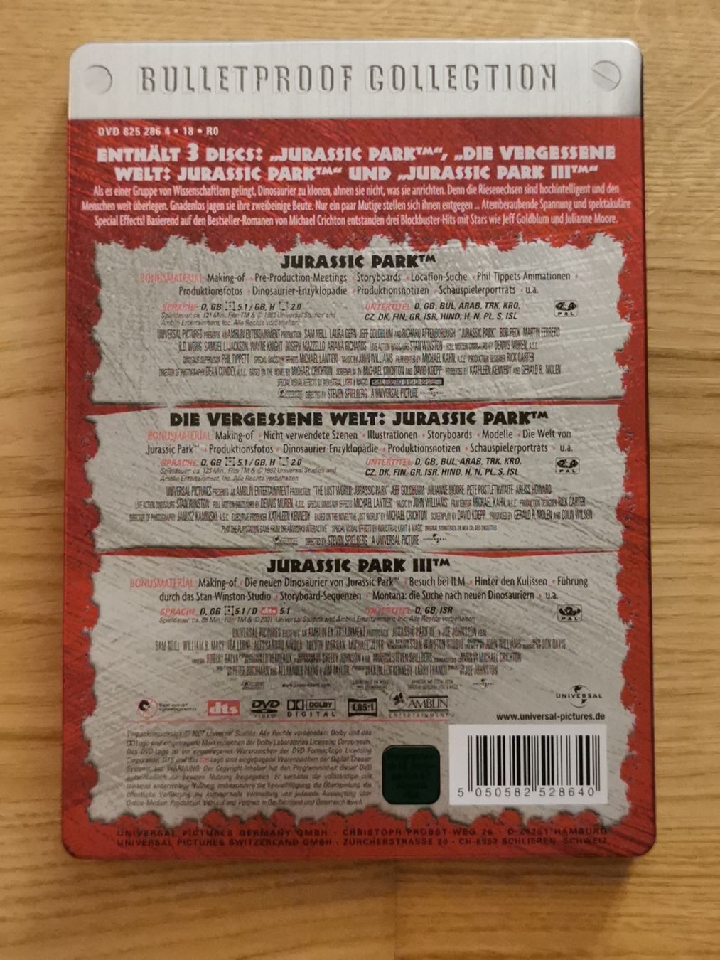 Tutti i DVDs: Jurassic Park Trilogy – Usato da Arnegg venduto da michik999 3