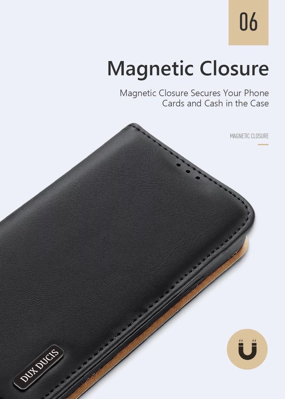 Covers & Schutzfolien: Dux Ducis iPhone 13 Pro Leder Case – Neu und originalverpackt aus Zürich von Store-247 3