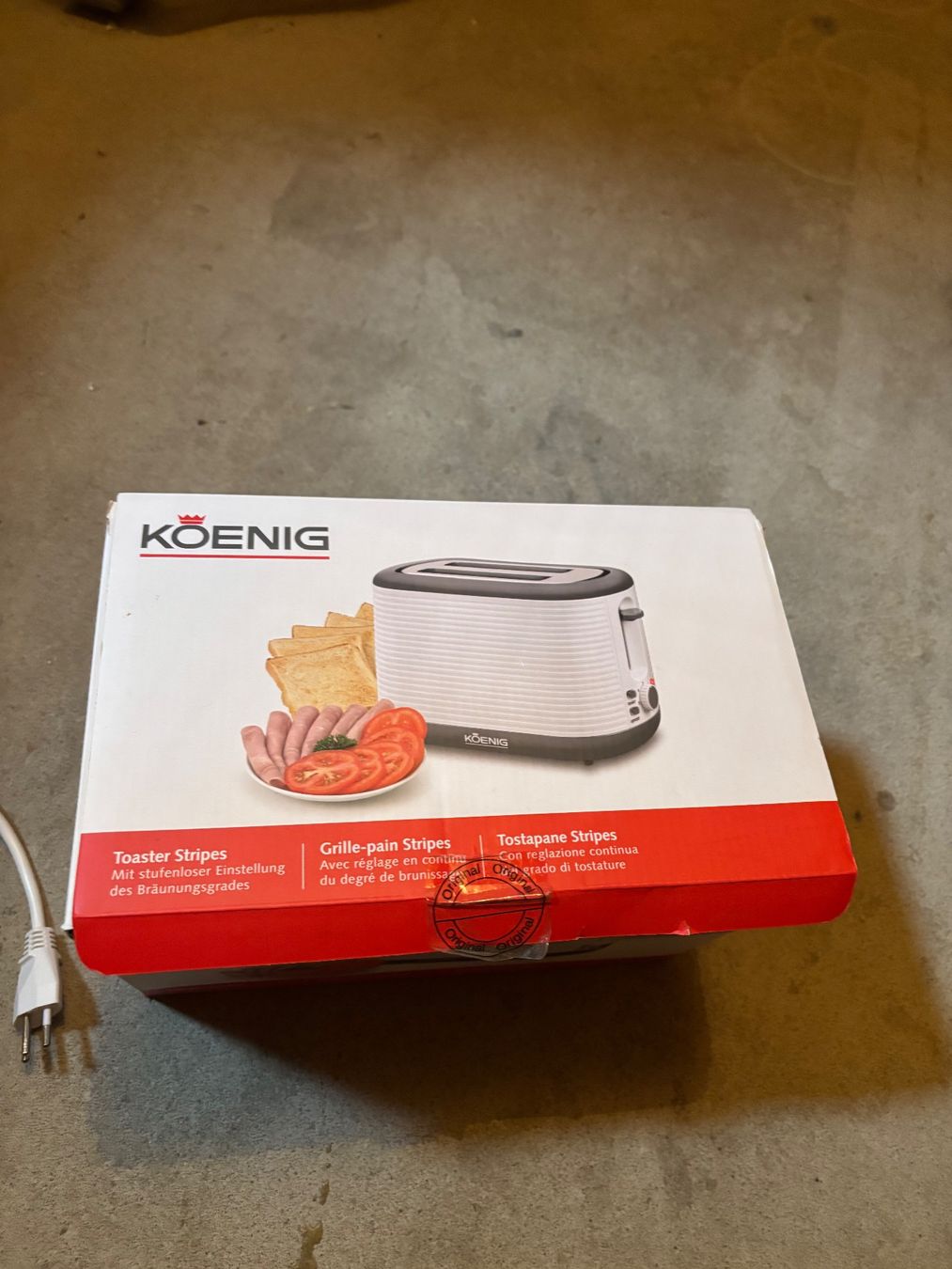 Appareils de cuisine: Toaster Koenig – Neuf (Voir description) à Zürich par manuunited 3