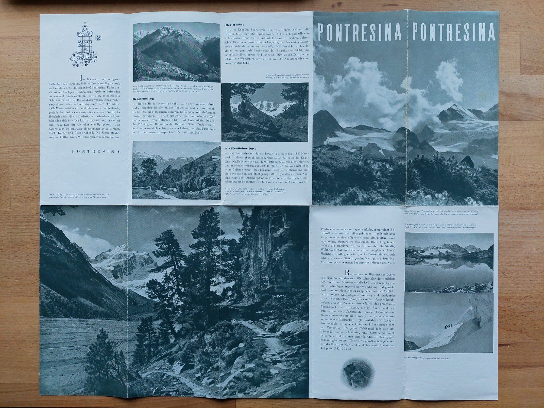 Documenti: Alter Prospekt Pontresina – Usato da Obfelden venduto da Foto_Bild_Kunst_Buch 1