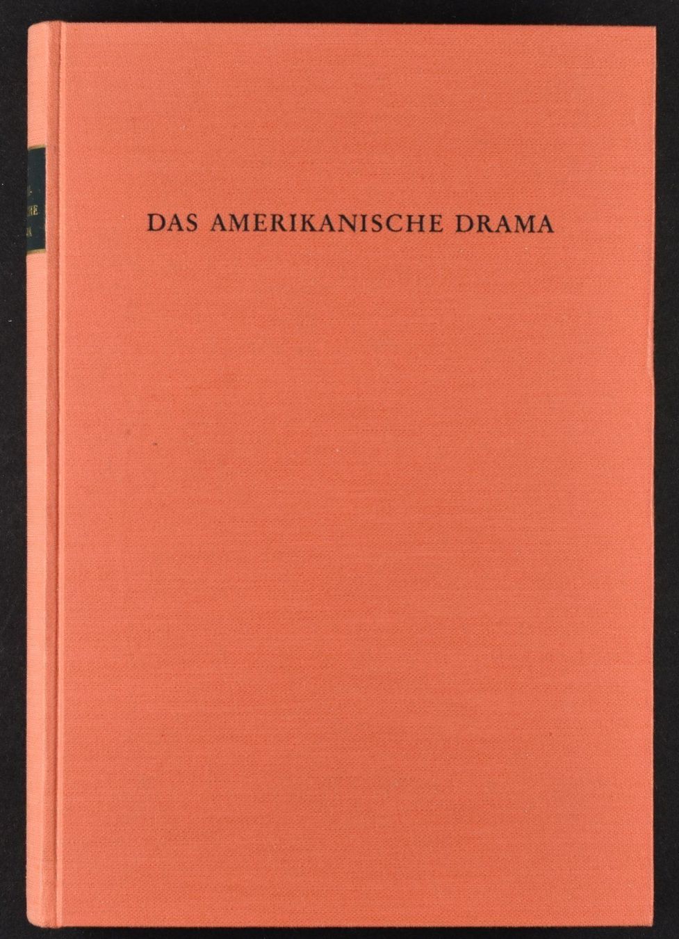 Libri: DAS AMERIKANISCHE DRAMA, 1972 – Usato da Wetzikon ZH venduto da 2ndandvintage