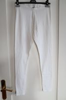 Leggins, Gr. S, weiss, Baumwolle