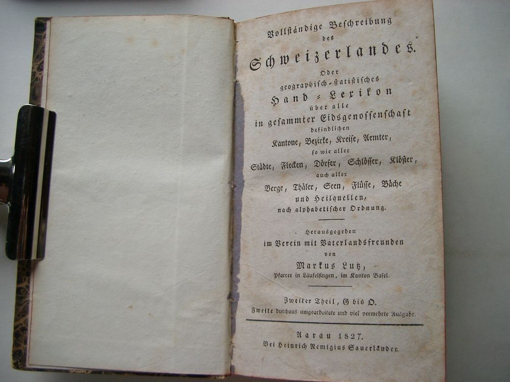 Libri: Vollständige Beschreibung des Schweizerlandes, oder, Geogr. – Usato da Winkel venduto da Gallica 4