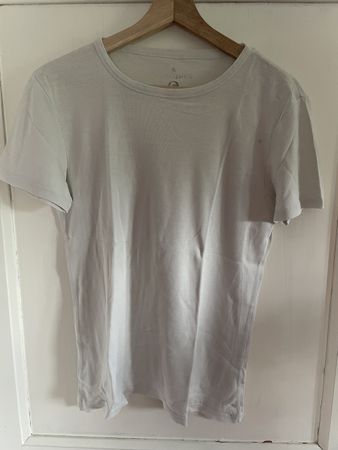 T-shirt blanc basique, taille S, comme neuf
