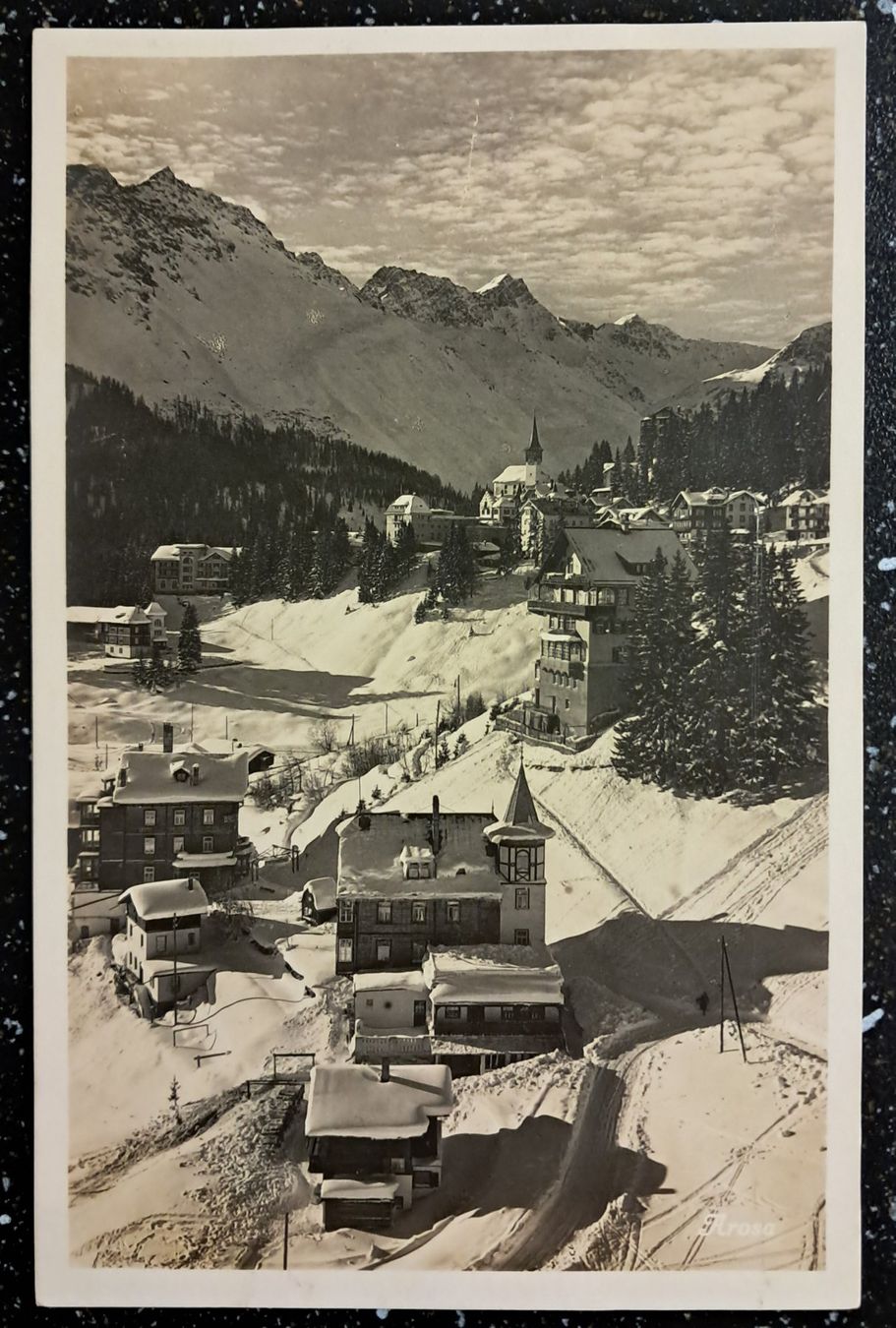 Cartoline postali: AROSA - WINTER . – Usato da Ponto Valentino venduto da giorgia06