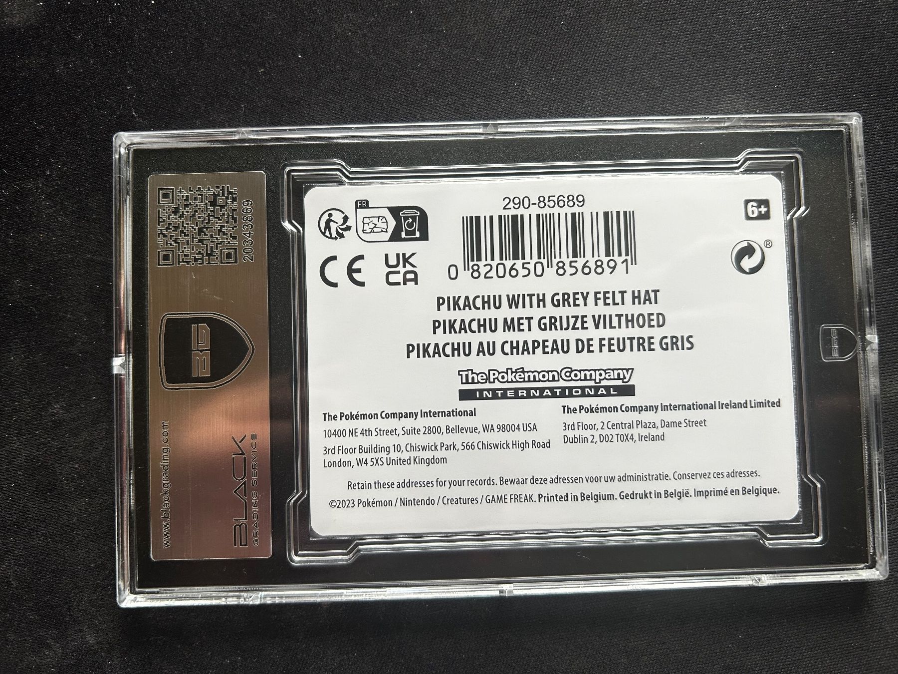 Pokémon Carte collezionabili: Pikachu with Grey felt hat - QR-CODE-KARTE Bewertet – Usato da Büsserach venduto da Cyr-cyr 1