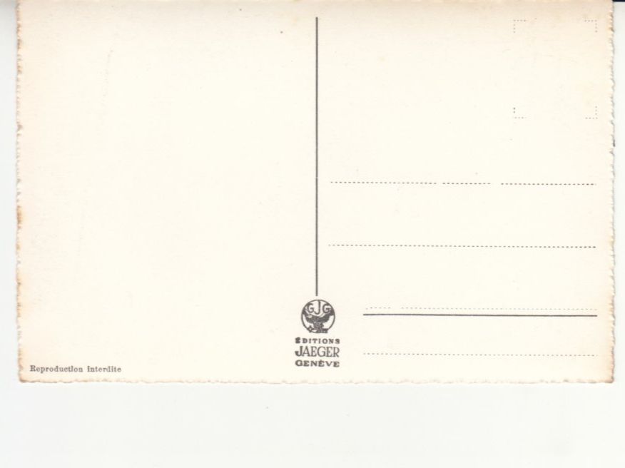 Cartoline postali: Grand St. Bernard Aussicht ca. 1950 – Usato da Bürglen TG venduto da StampGraf 1