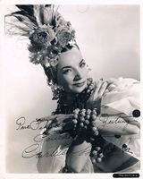Carmen Miranda 1909-55 Autogramm signiert Foto 20x25cm