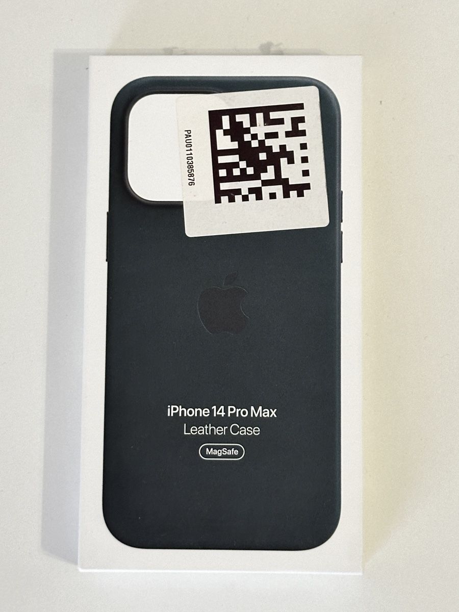Apple Cover & Protezioni schermo: New Apple Leather Case iPhone 14 Pro Max Forest Green – Nuovo (secondo la descrizione) da Viganello venduto da TechDealer