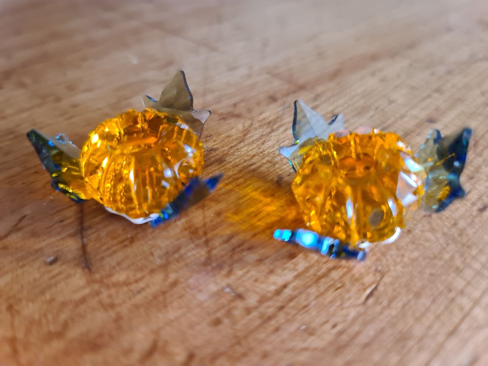 Calamite: Swarovski Magnet 2 Kürbisse  – Usato da henau venduto da Rockj 1