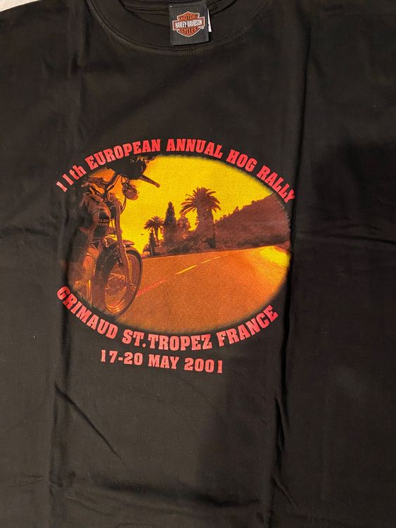 Harley-Davidson T-shirt: Harley Davidson T-Shirt St. Tropez 2001 Grösse XL – Nuovo (secondo la descrizione) da Berg TG venduto da Electrolux23 1