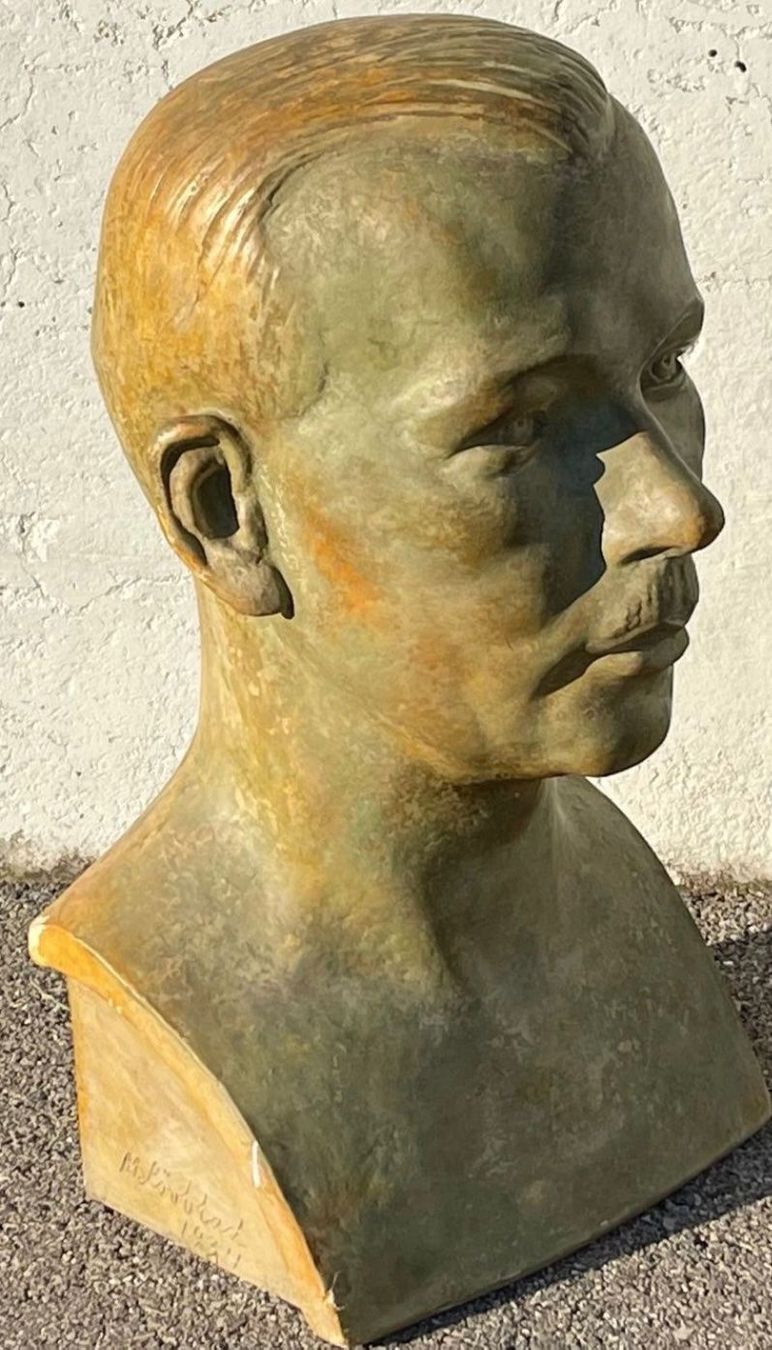 Sculture & Statue: Grosse Keramik Büste signiert – Usato da Olten venduto da sportwelt 2