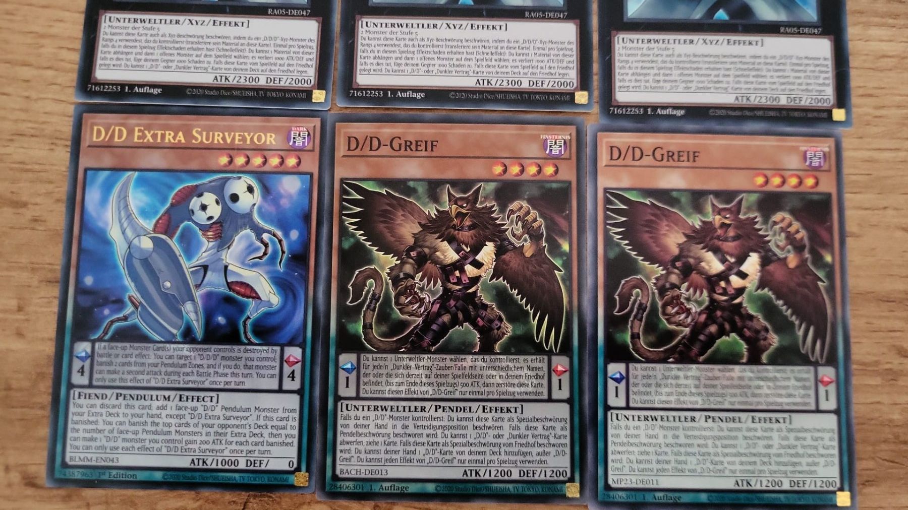 Yugioh Sammelbilder & Trading cards: Yu-Gi-Oh Karten: D/D/D – Neu (gemäss Beschreibung) aus Uster von faandrei 2