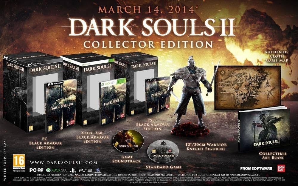 Giochi: Dark Souls 2 collector's edition PC – Nuovo (secondo la descrizione) da Davesco-Soragno venduto da OtakuVaultTicino