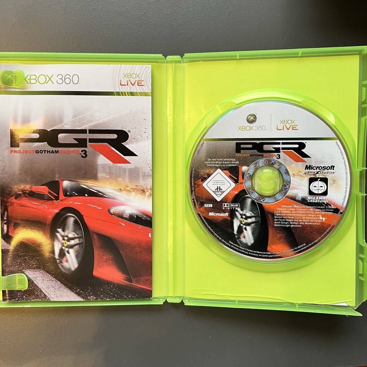 Microsoft Giochi: Xbox 360 Spiel PGR Project Gotham Racing 3 – Usato da Balzers venduto da Consolegamer 1