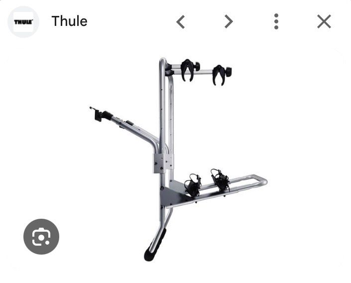 Thule Supporti per biciclette: Fahrradträger Thule BackPac 2 – Usato da Bremgarten b. Bern venduto da moppit