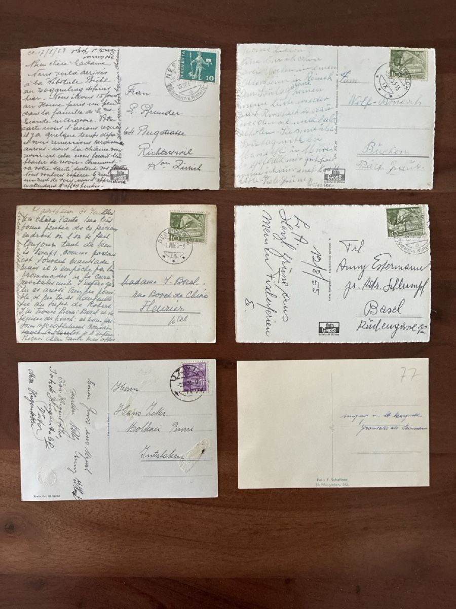 Cartes postales: 6 Ansichtskarten Schweiz diverse von Kt. St. Gallen – D'occasion à Oftringen par Cla.vD.74 1