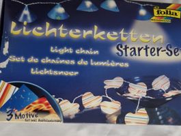 Lichterkette neu zum Basteln von Lampenschirm