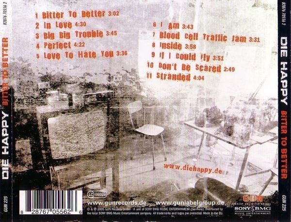 CD: Die Happy – Bitter To Better – Usato da St.Gallen venduto da jalamusic 1