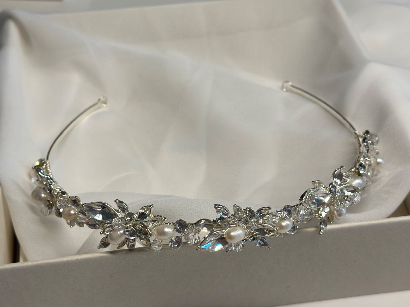 Accessori per capelli: Tiara Diadem Hochzeit – Nuovo (secondo la descrizione) da Rothenburg venduto da cel_q868 2