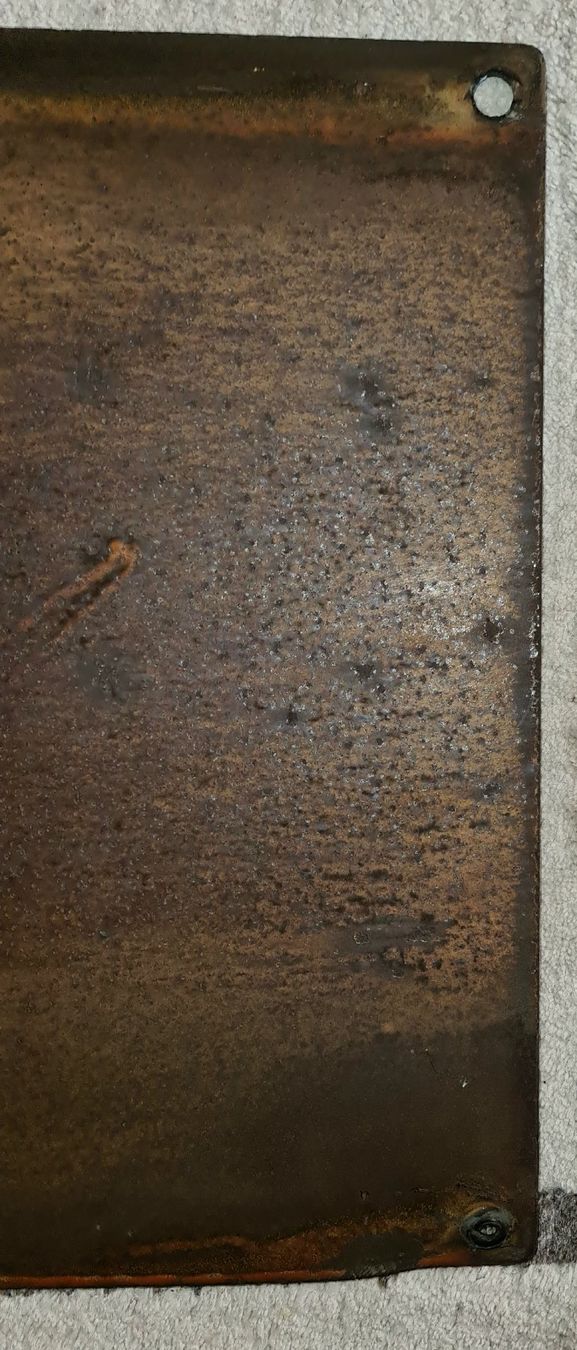Insegne: Panneau émaillé de voie. – Usato da Cortaillod venduto da signep 8